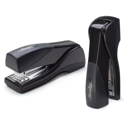 Staplers|Swingline Optima Desktop Stapler, 25-Sheet Capacity, Black (87815)