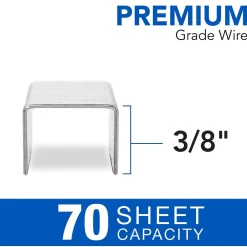 Staples|Swingline Optima High Capacity Staples, 0.38 Leg Length, 2500/Box (35550)