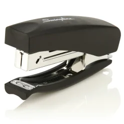 Staplers|Swingline Soft Grip Hand Stapler, 20 Sheet Capacity, Black (09901)