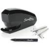 Staplers|Swingline Speed Pro™ Electric Stapler Value Pack (Premium Staples & Staple Remover Included), 25 Sheet Capacity, Black (42140)