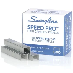Staples|Swingline ® Speed Pro™ High Capacity Staples, 3/8" Length, 210/Per Strip, 5,000/Per Box (35465)