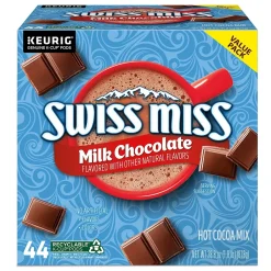 Swiss Miss Milk Chocolate Hot Cocoa, Keurig® K-Cup® Pods, 44/Box (351178)