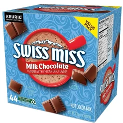 Swiss Miss Milk Chocolate Hot Cocoa, Keurig® K-Cup® Pods, 44/Box (351178)