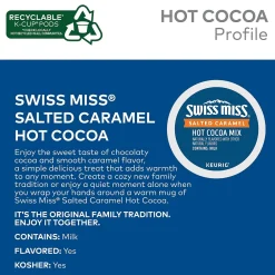 Swiss Miss Salted Caramel Hot Cocoa, Keurig® K-Cup® Pods, 22/Box (5000369264)