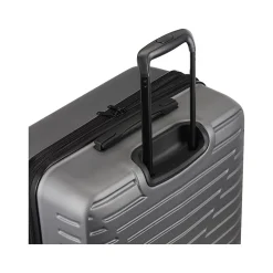 DCA 2-Piece Hardside Spinner Luggage Set, Gray Geometric (HLG1002SM-GREY)<Swiss Mobility New
