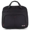 Polyester Purpose Business Case On Wheels, 1680D, Black (BZCW1002SMBK)<Swiss Mobility Outlet