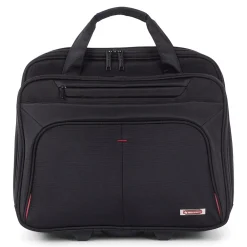 Polyester Purpose Business Case On Wheels, 1680D, Black (BZCW1002SMBK)<Swiss Mobility Outlet