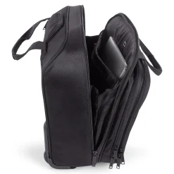 Polyester Purpose Business Case On Wheels, 1680D, Black (BZCW1002SMBK)<Swiss Mobility Outlet