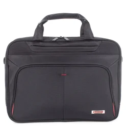 Purpose Polyester Executive Briefcase, Black (EXB1005SMBK)<Swiss Mobility Best