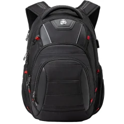 Circuit Laptop Backpack, Black (J14-BR)<SwissDigital New