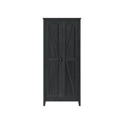 Storage Cabinets*System Build Farmington 72" Storage Cabinet with 4 Shelves, Black Oak (7532396COM)