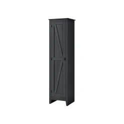 Storage Cabinets*System Build Farmington 72" Storage Cabinet with 4 Shelves, Black Oak (7531396COM)