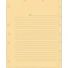 Dividers|Tabbies ® Medical Chart Index Divider Sheets, Ruled, Manila, 8 1/2" x 11", 400/Bx