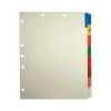 Dividers|Tabbies Side Tab Patient Chart Index Divider Set, 8-Tab, Ivory, 40/Box (54505)