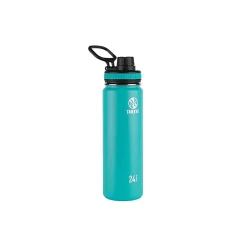 Takeya Originals Stainless Steel Vacuum Insulated Water Bottle, 24 oz., Ocean (50044)