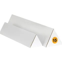 Labels|Tape Logic 1" Circle "15" Number Label, Fluorescent Orange, 500/Roll