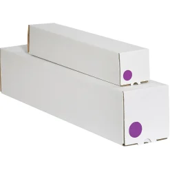 Labels|Tape Logic 4" Circle Inventory Circle Label, Purple, 500/Roll