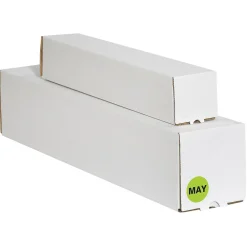 Labels|Tape Logic 1" Circle "MAY" Month of the Year Labels, Fluorescent Green, 500/Roll