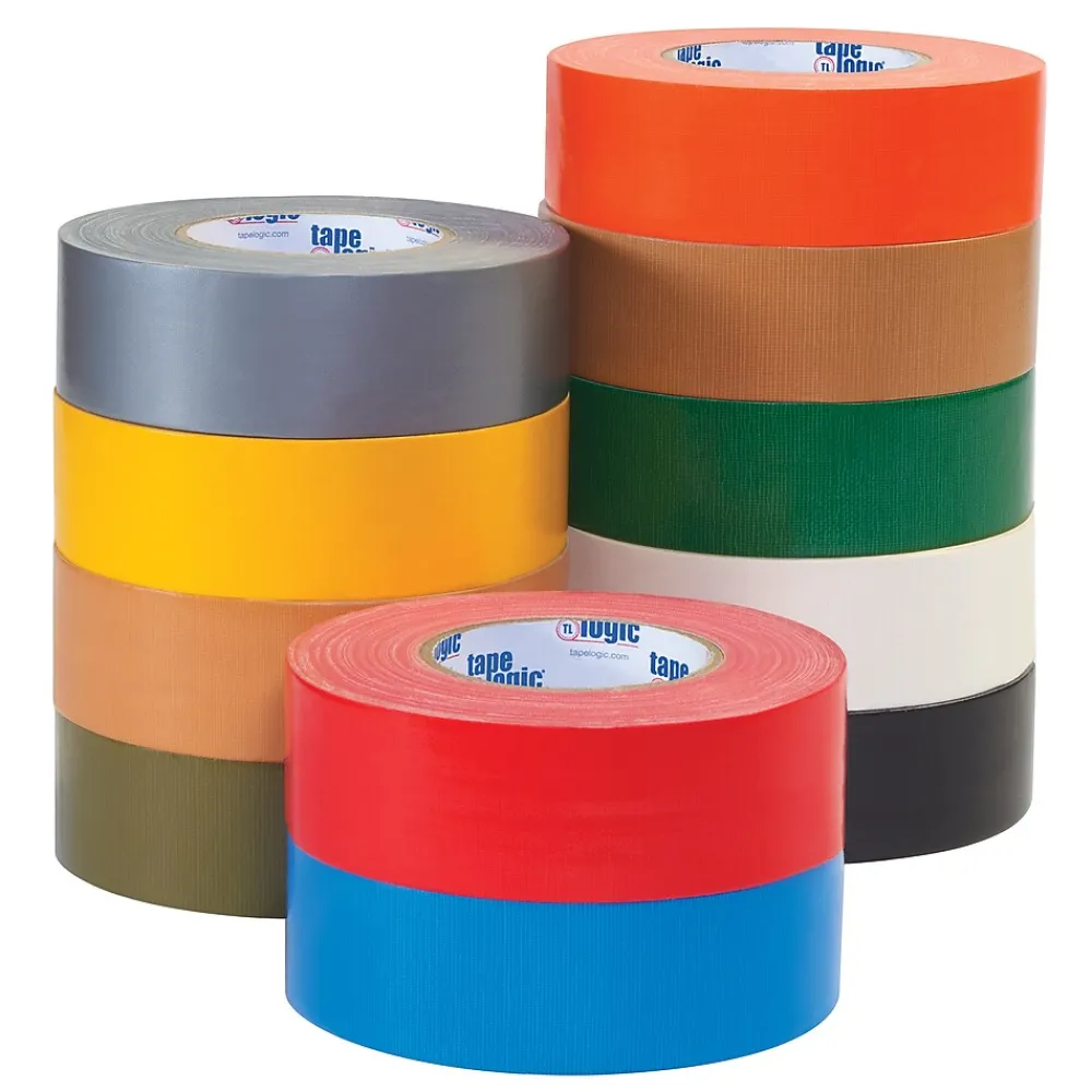 Online Tape Logic ™ 10 mil Duct Tape, 3" x 60 yds, Yellow, 3/Pack