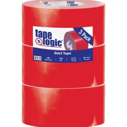 Best Tape Logic ™ 10 mil Duct Tape, 3" x 60 yds, Red, 3/Pack