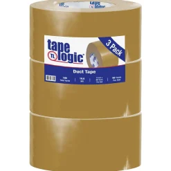 Outlet Tape Logic ™ 10 mil Duct Tape, 3" x 60 yds, Beige, 3/Pack