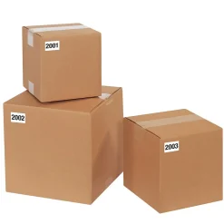 Labels|Tape Logic 1" x 1 1/2" Consecutive Numbered Labels, 2001-2500, 500/Roll