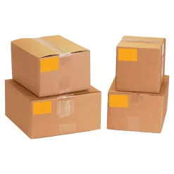 Labels|Tape Logic 3" x 9" Rectangle Inventory Label, Fluorescent Orange, 250/Roll