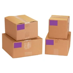 Labels|Tape Logic 3" x 5" Rectangle Inventory Label, Purple, 500/Roll