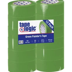 Tape Logic ™ 2" x 60 Yards Painters Tape, Green, 12 Rolls (T937320012PK)