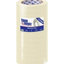 New Tape Logic ™ 3/4" x 60 yds. Medium Grade Masking Tape, 12 Rolls