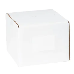 Hot Tape Logic Block Out Labels, 4" x 6", White, 500/Roll (DL1384W)