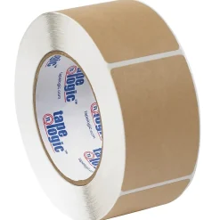 Clearance Tape Logic Block Out Labels, 4" x 6", Kraft, 500/Roll (DL1384K)
