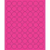 Best Tape Logic ® Circle Laser Labels, 1", Fluorescent Pink, 6300/Case (LL191PK)