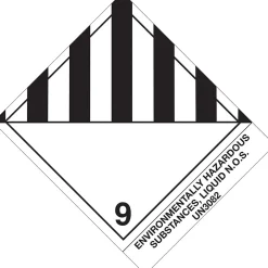 Labels|Tape Logic ™ "Env Haz Sub, Liquid" D.O.T. Label, 4" x 4 3/4", 500/Roll