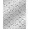 Clearance Tape Logic ® Foil Circle Laser Labels, 1 5/8", Silver, 2400/Case (LL216SR)