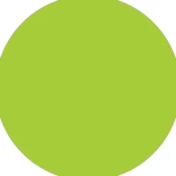 Labels|Tape Logic Inventory Circle Labels, 3/4", Fluorescent Green, 500/Roll (DL610J)
