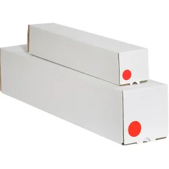 Labels|Tape Logic Inventory Circle Labels, 3/4", Fluorescent Red, 500/Roll (DL610G)