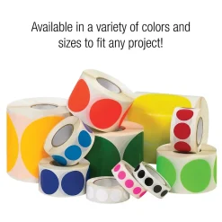 Labels|Tape Logic Inventory Circle Labels, 3/4