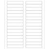 Outlet Tape Logic ® Laser Labels, Rectangle, 3 7/16" x 2/3", White, 3000/Case (LL120)