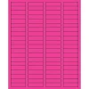 Outlet Tape Logic ® Rectangle Laser Labels, 1 3/4" x 1/2", Fluorescent Pink, 8000/Case (LL170PK)