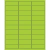 Tape Logic ® Rectangle Laser Labels, 2 5/8" x 1", Fluorescent Green, 3000/Case (LL173GN)