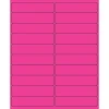 Online Tape Logic ® Rectangle Laser Labels, 4" x 1", Fluorescent Pink, 2000/Case (LL177PK)