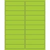 Clearance Tape Logic ® Rectangle Laser Labels, 4" x 1", Fluorescent Green, 2000/Case (LL177GN)