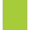 Labels|Tape Logic ® Rectangle Laser Labels, 8 1/2" x 11", Fluorescent Green, 100/Case (LL185GN)