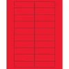 Labels|Tape Logic Rectangle Laser Labels, 3" x 1", Fluorescent Red, 2000/Case (LL174RD)
