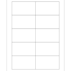 Labels|Tape Logic ® Rectangular Laser Labels, 3 1/2" x 2", White, 1000/Case (LL118)