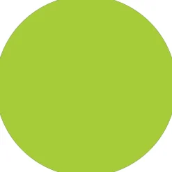 Labels|Tape Logic Removable Labels, 1" Circle, Fluorescent Green, 500 /Roll (DL1389FG)