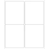 Labels|Tape Logic ® Removable Rectangle Laser Labels, 4" x 5", White, 400/Case (LL267)