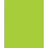 Labels|Tape Logic ® Removable Rectangle Laser Labels, 8 1/2" x 11", Fluorescent Green, 100/Case (LL420GN)