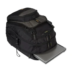 Targus CityGear Laptop Backpack, X-Large, Black/Yellow (TBB018US)